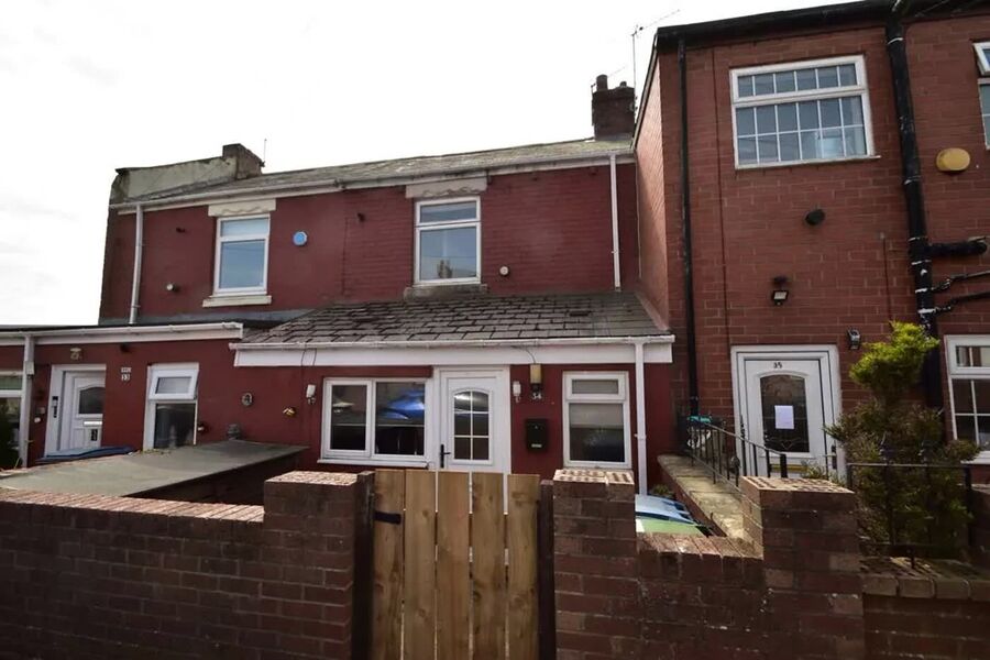 Charlotte Street, Stanley, County Durham — refurbished 2-bedroom freehold mid-terrace let as UK transitional supported housing
