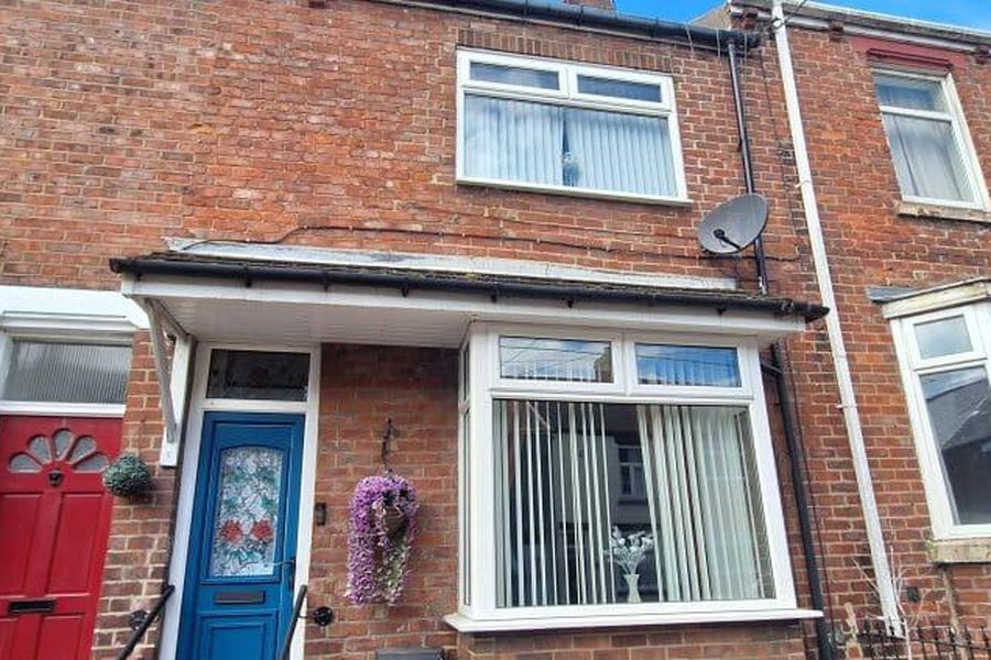Firwood Terrace, Ferryhill, County Durham — refurbished 2-bedroom freehold mid-terrace let as UK transitional supported housing