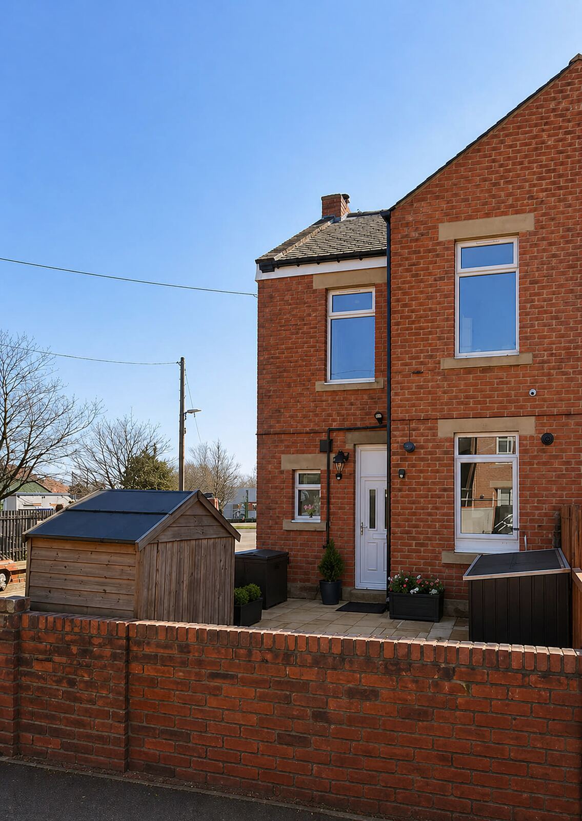 Holmside Terrace, Stanley, County Durham — refurbished 3-bedroom freehold end-terrace let as UK transitional supported housing