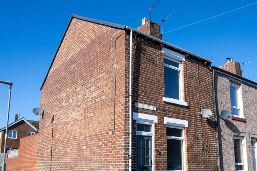 South Street, Sunnybrow, County Durham — refurbished 2-bedroom freehold end-terrace let as UK transitional supported housing